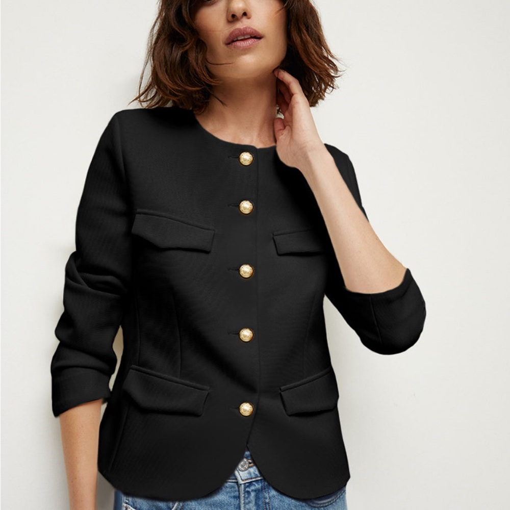 NWT Veronica Beard Kensington Jacket Black M